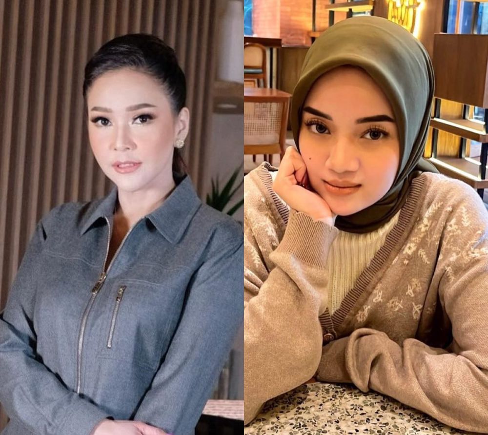 30 Seleb ini ternyata keponakan artis terkenal, Glenca Chysara bak kakak adik dengan tantenya