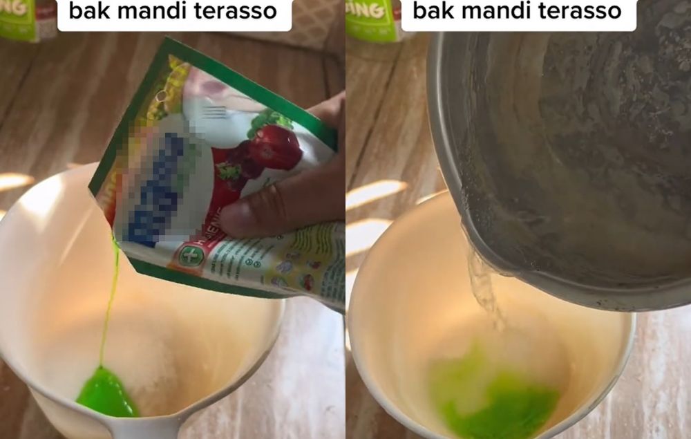 Tanpa disikat, ini trik mudah hilangkan kerak kuning di bak mandi pakai tambahan 1 bahan dapur