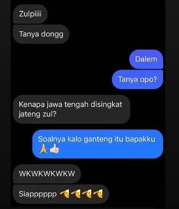 Chat lucu gagal ngegombal Berbagai sumber Chat lucu gagal ngegombal Berbagai sumber