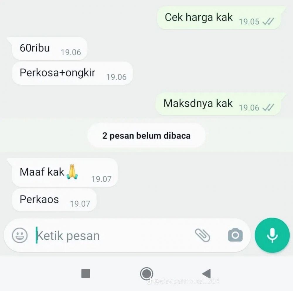 chat lucu typo bikin ngelus dada berbagai sumber