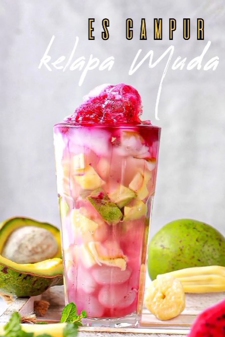 25 Resep es campur untuk buka puasa, segar, enak, dan bikin nagih