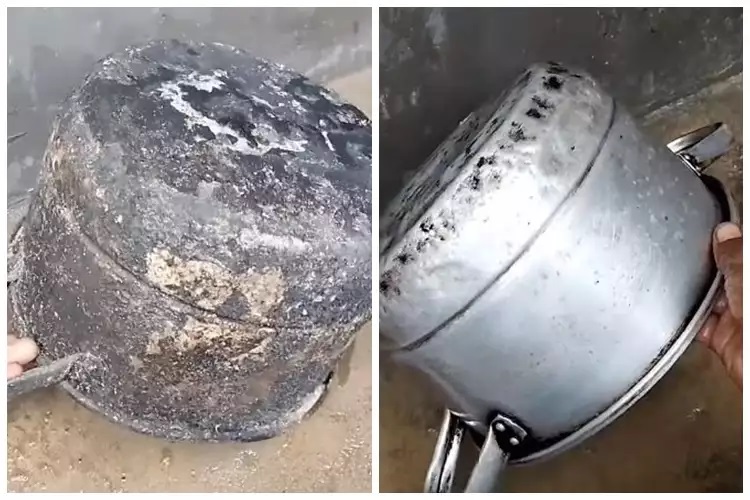 15 Cara membersihkan kerak gosong di pantat panci, praktis andalkan bahan sederhana