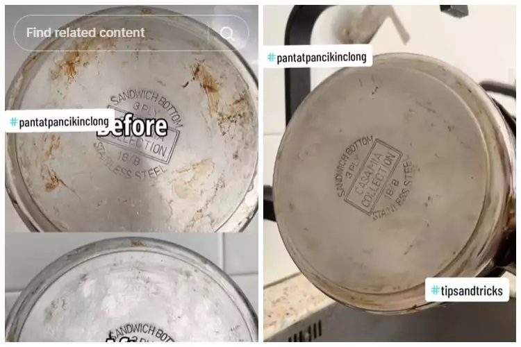 15 Cara membersihkan kerak gosong di pantat panci, praktis andalkan bahan sederhana