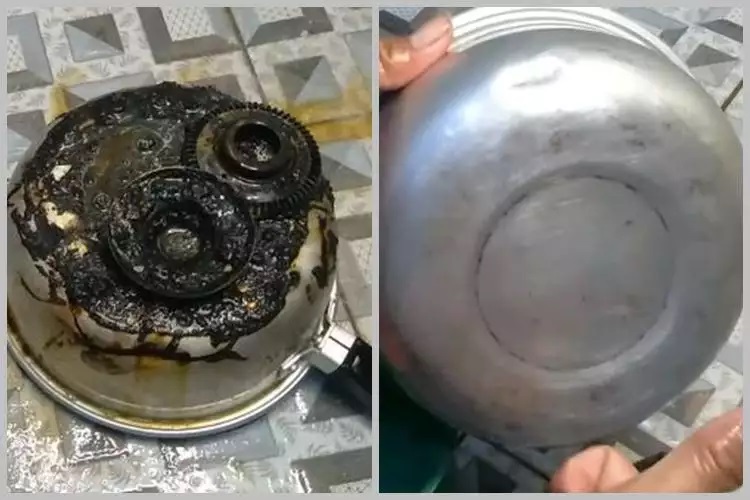 15 Cara membersihkan kerak gosong di pantat panci, praktis andalkan bahan sederhana