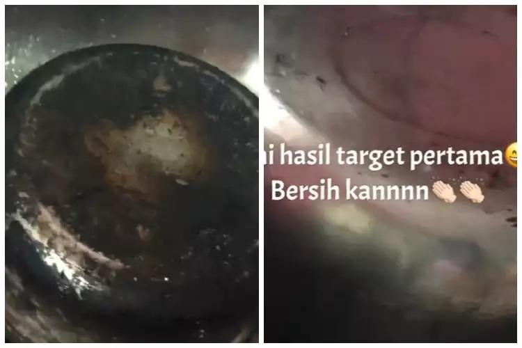 15 Cara membersihkan kerak gosong di pantat panci, praktis andalkan bahan sederhana