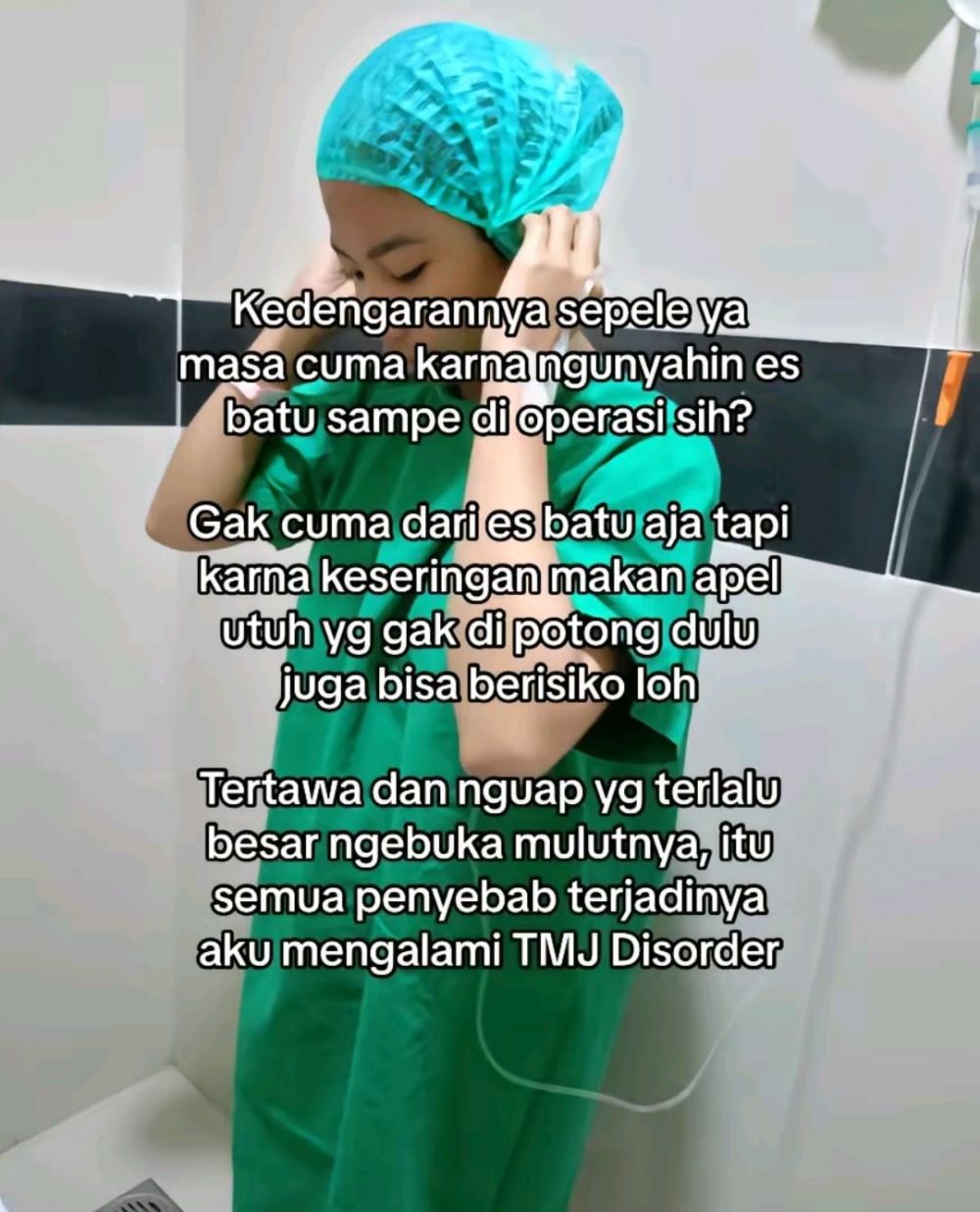 operasi gara-gara es batu © TikTok