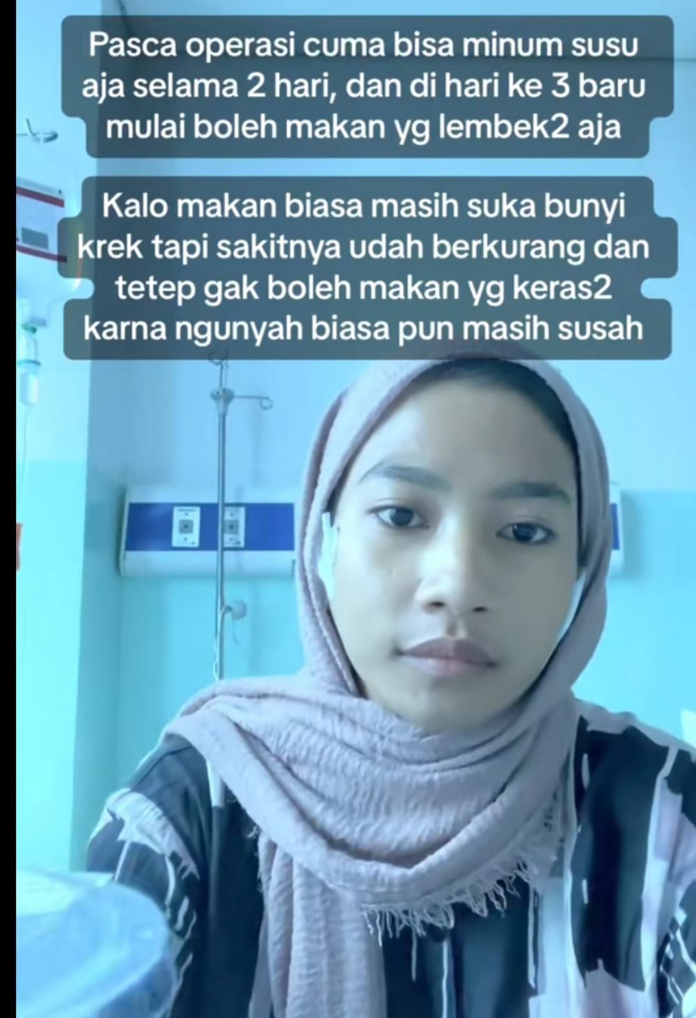 operasi gara-gara es batu © TikTok