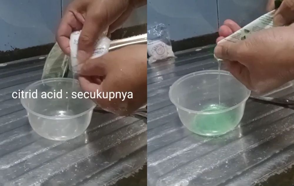 Tanpa diberi air panas, ini trik jitu hilangkan kerak keramik kamar mandi pakai tambahan 1 bahan dapur
