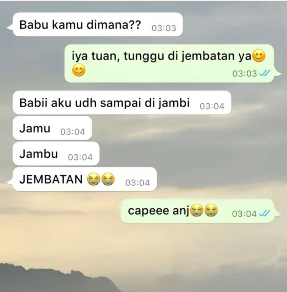 11 Chat lucu typo sama pacar © TikTok 11 Chat lucu typo sama pacar © TikTok