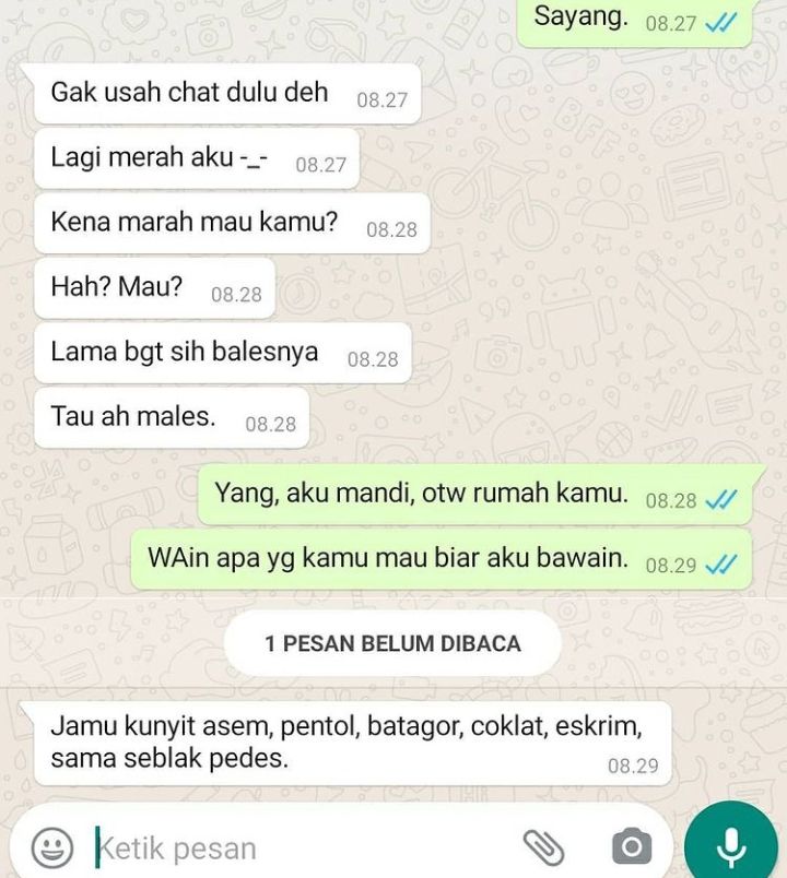 chat lucu ngambek tak lazim berbagai sumber