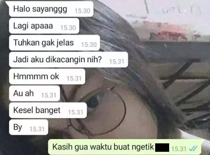 chat lucu ngambek tak lazim berbagai sumber