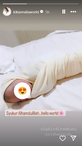 cerita lahiran kiki amalia © Berbagai sumber