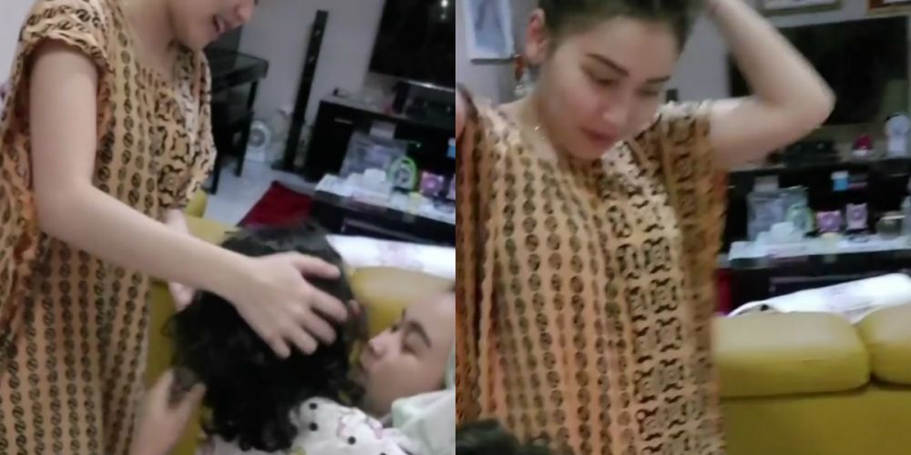 gaya sederhana ayu ting ting di rumah © berbagai sumber