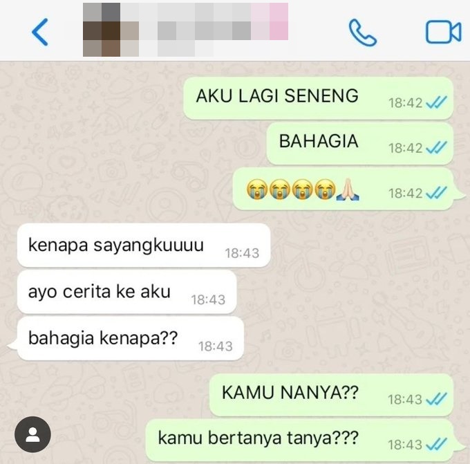 11 chat lucu ini malah bikin orang yang baca kesal dan gregetan © X 11 chat lucu ini malah bikin orang yang baca kesal dan gregetan © X