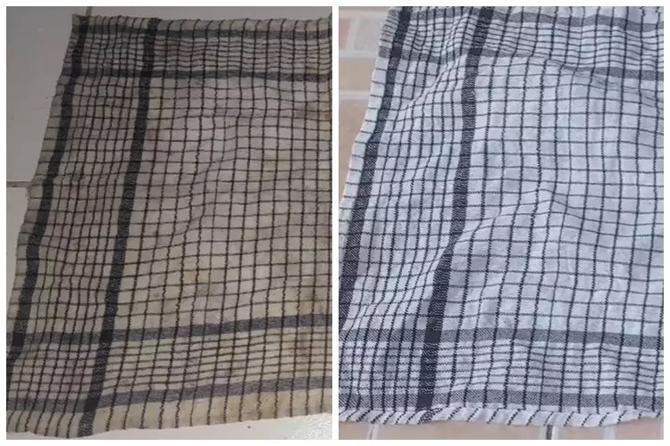 15 Cara membersihkan lap dapur dekil pakai bahan sederhana, warnanya kinclong seperti baru lagi