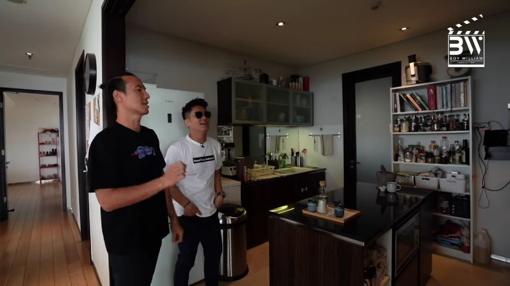 dapur apartemen daniel mananta © 2024 brilio.net