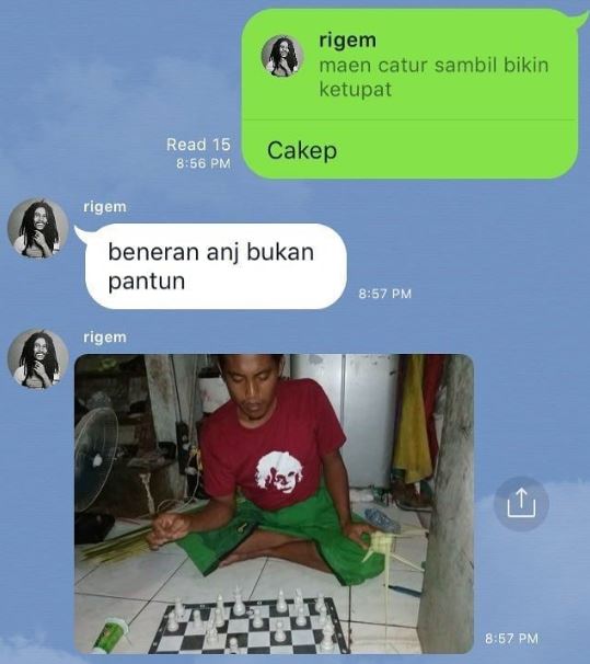 chat lucu dicomblangin teman Berbagai sumber