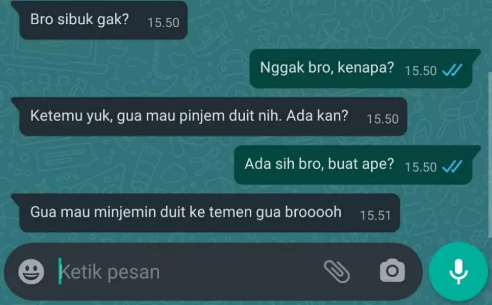 Chat lucu bareng bestie ini absurdnya nggak tertolong Berbagai sumber