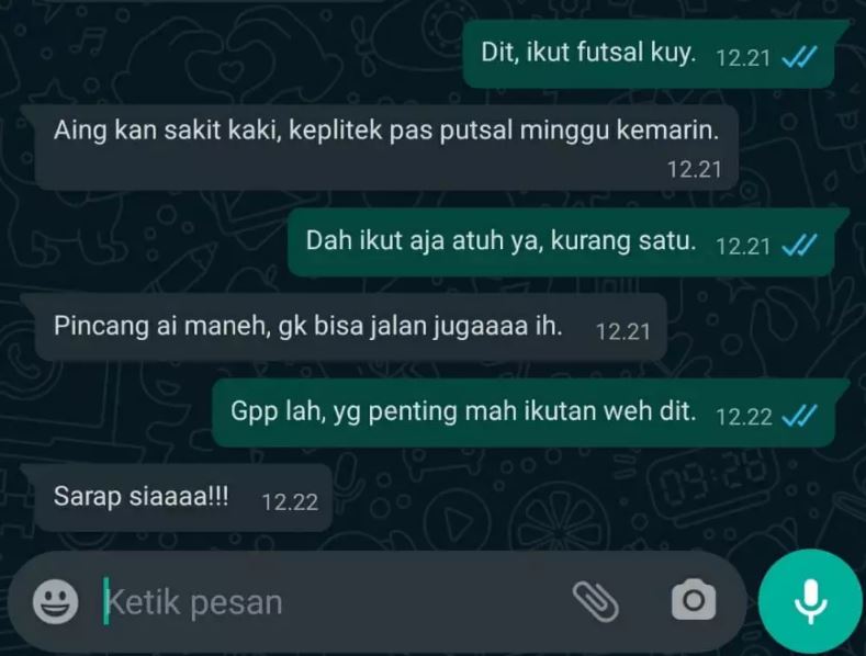 Chat lucu bareng bestie ini absurdnya nggak tertolong Berbagai sumber
