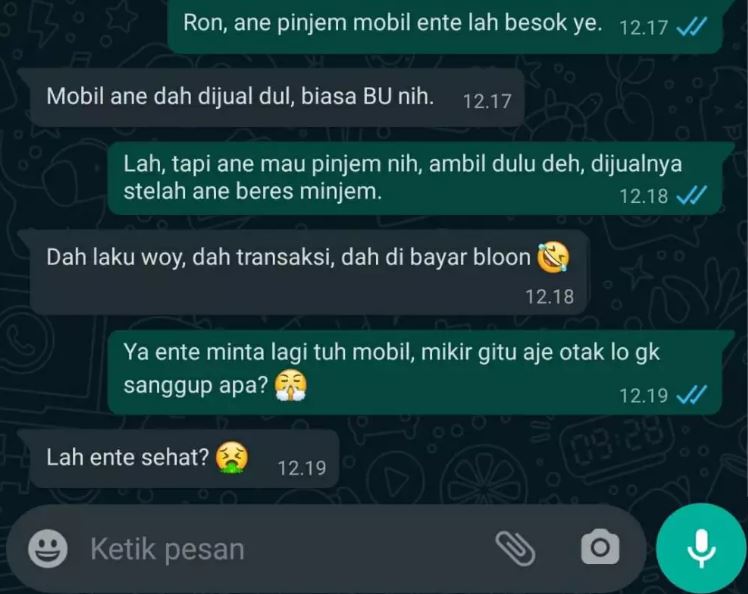 Chat lucu bareng bestie ini absurdnya nggak tertolong Berbagai sumber