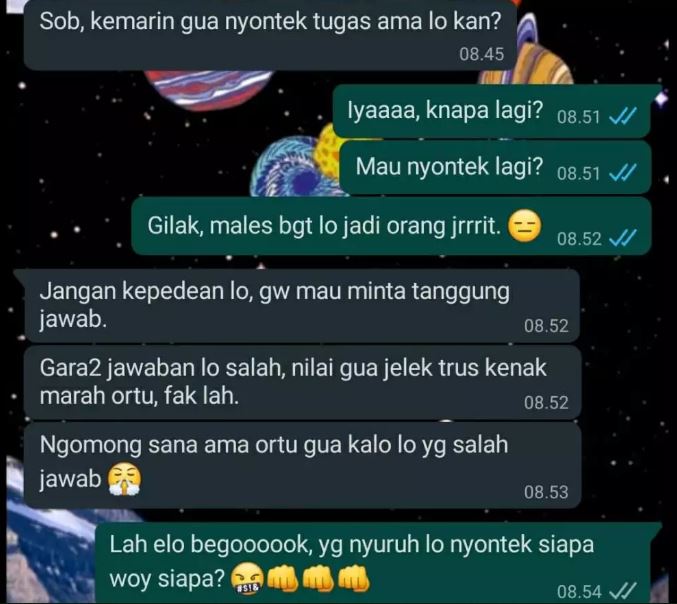 Chat lucu bareng bestie ini absurdnya nggak tertolong Berbagai sumber