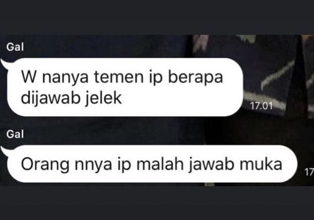 chat teman ngeselin berbagai sumber