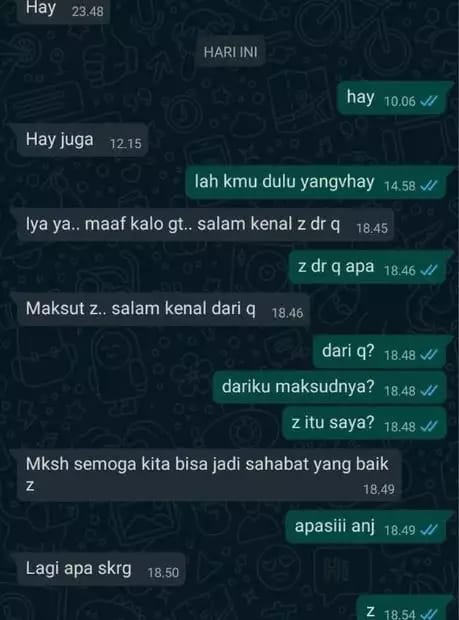 chat nggak jelas bikin pusing berbagai sumber