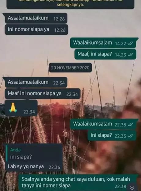 chat nggak jelas bikin pusing berbagai sumber