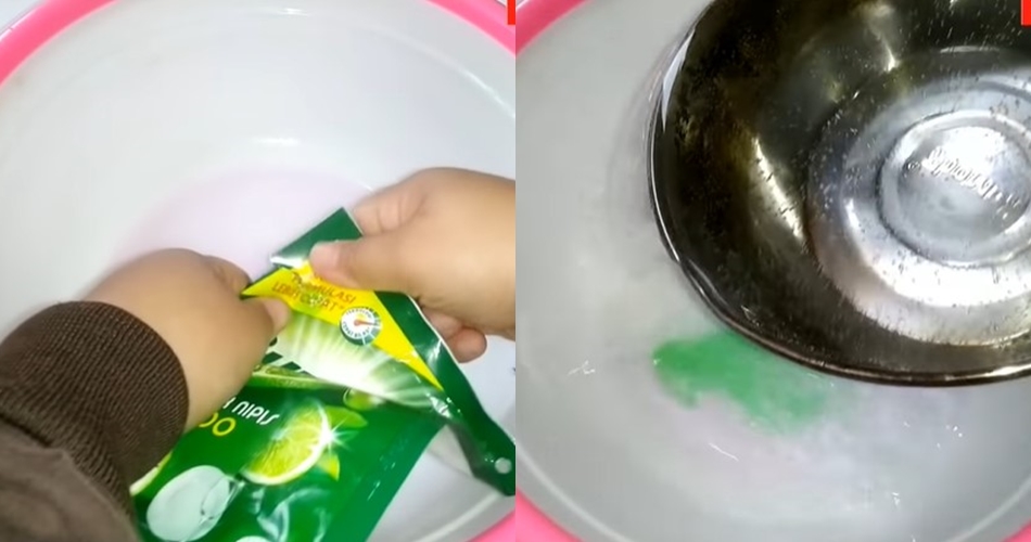 Bukan direndam larutan sitrun, ini cara mencuci kain pel kumal agar bersih cukup tambah 1 bahan dapur