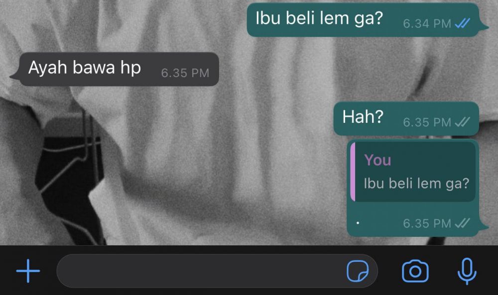chat ibu bikin salah paham berbagai sumber