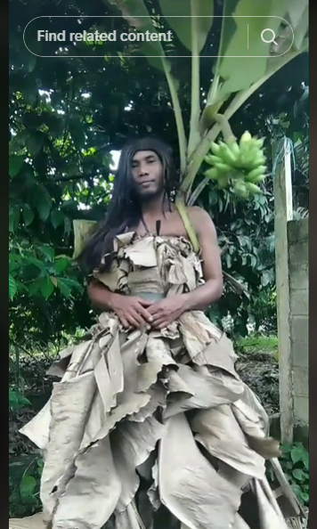 Potret design gaun unik bikinan pria ini kreatif abis © TikTok