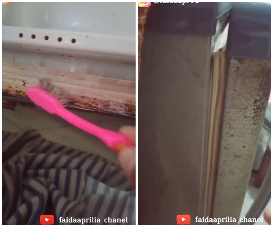 Tanpa dibongkar, ini trik mengatasi karet kulkas longgar agar kembali rapat pakai 1 alat