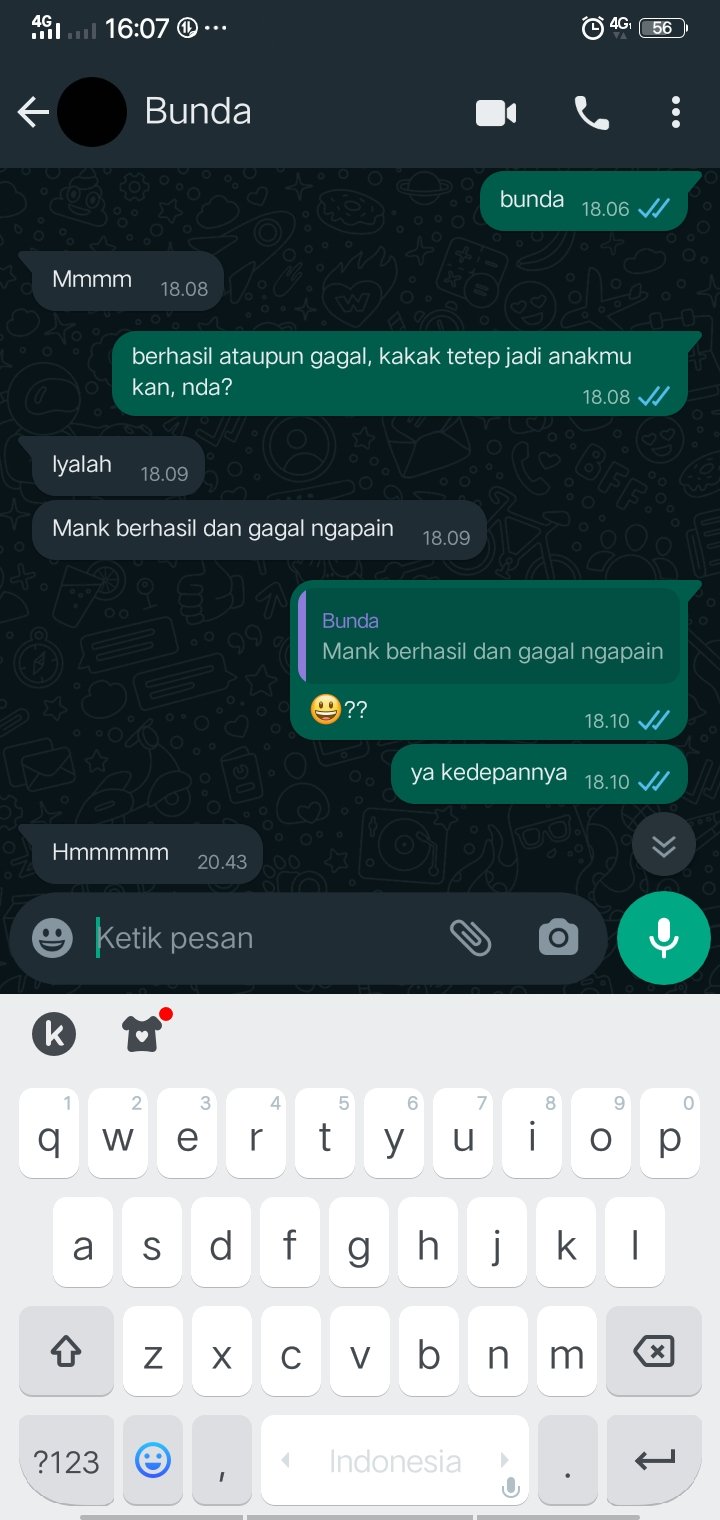 Chat lucu orang tua dan anak © X