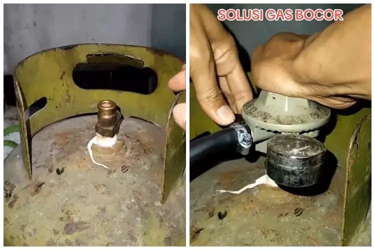 15 Trik mengatasi tabung gas bocor ini antiribet, andalkan alat sederhana