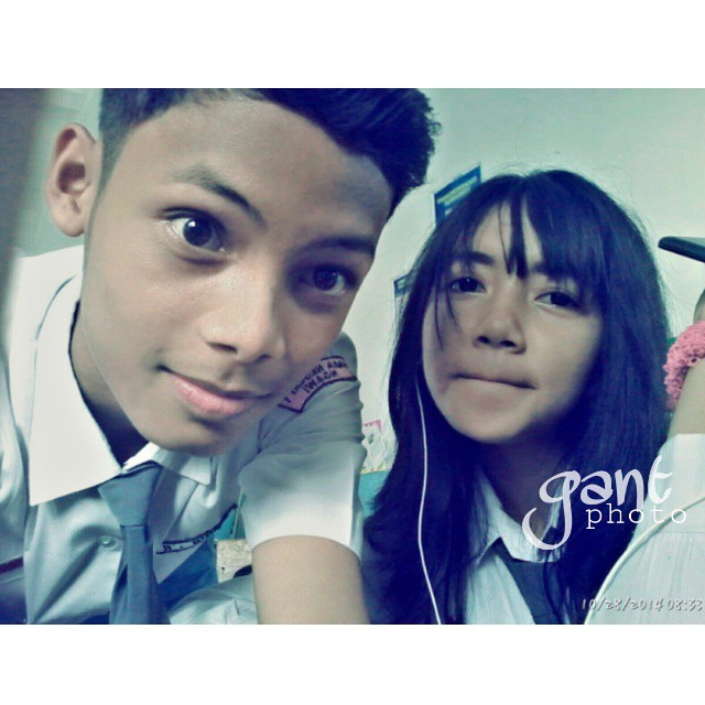 potret tiktok ganta saat sekolah © instagram