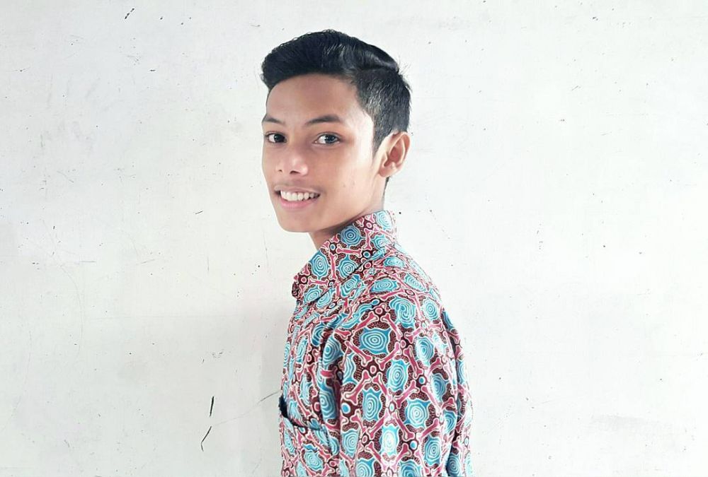 potret tiktok ganta saat sekolah © instagram