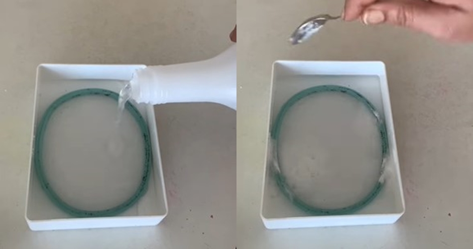 Tak digosok sabun cuci piring, ini trik hilangkan noda jamur di karet tutup toples pakai 2 bahan dapur