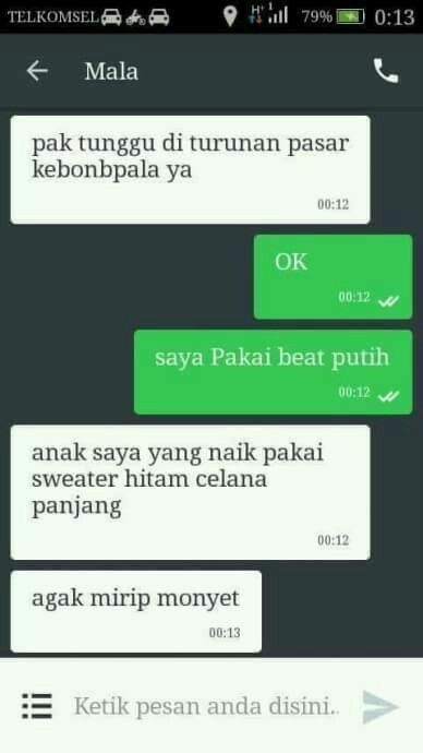 chat ojol bikin salah paham berbagai sumber