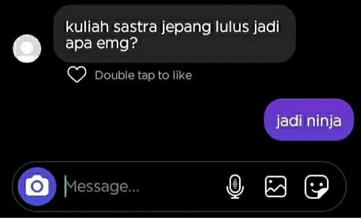 Chat lucu basa-basi mencoba akrab © X Chat lucu basa-basi mencoba akrab © X