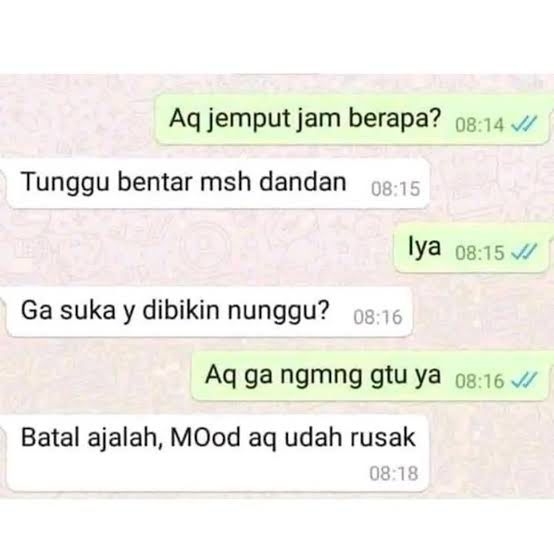 Chat lucu penuh emosi ini bikin ngelus dada © X Chat lucu penuh emosi ini bikin ngelus dada © X