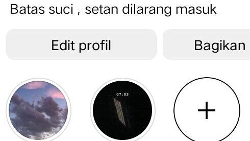Potret kocak bio Instagram second anak zaman sekarang © X