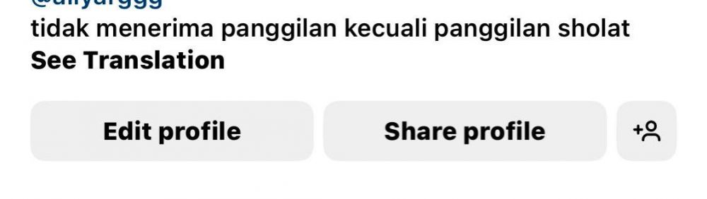 Potret kocak bio Instagram second anak zaman sekarang © X