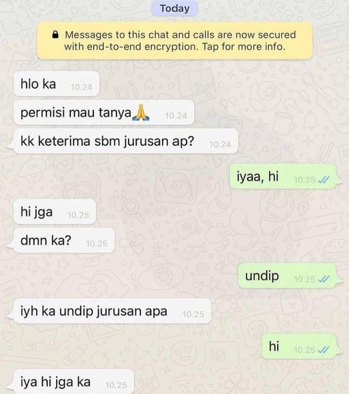 Chat lucu orang gagal paham ini jawabannya polos © X