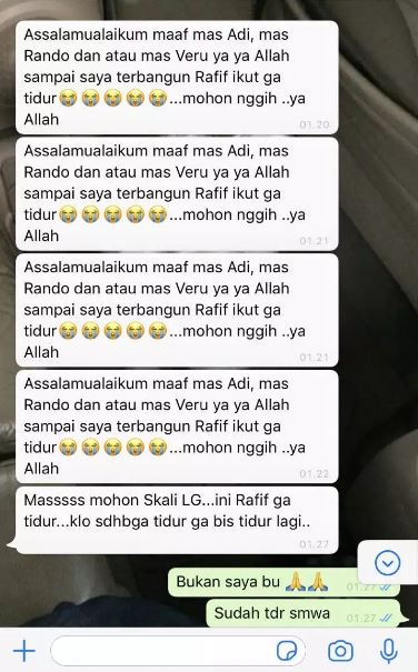 Chat lucu diingatkan pemilik kos Berbagai sumber