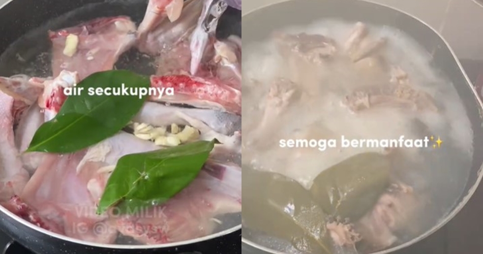 Bukan pakai daun nangka, ini trik merebus ayam kampung agar cepat empuk cuma pakai 3 bahan dapur