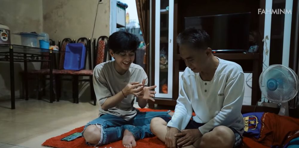 Potret rumah sederhana seleb TikTok Fahmi NM sebelum sukses © 2024 brilio.net