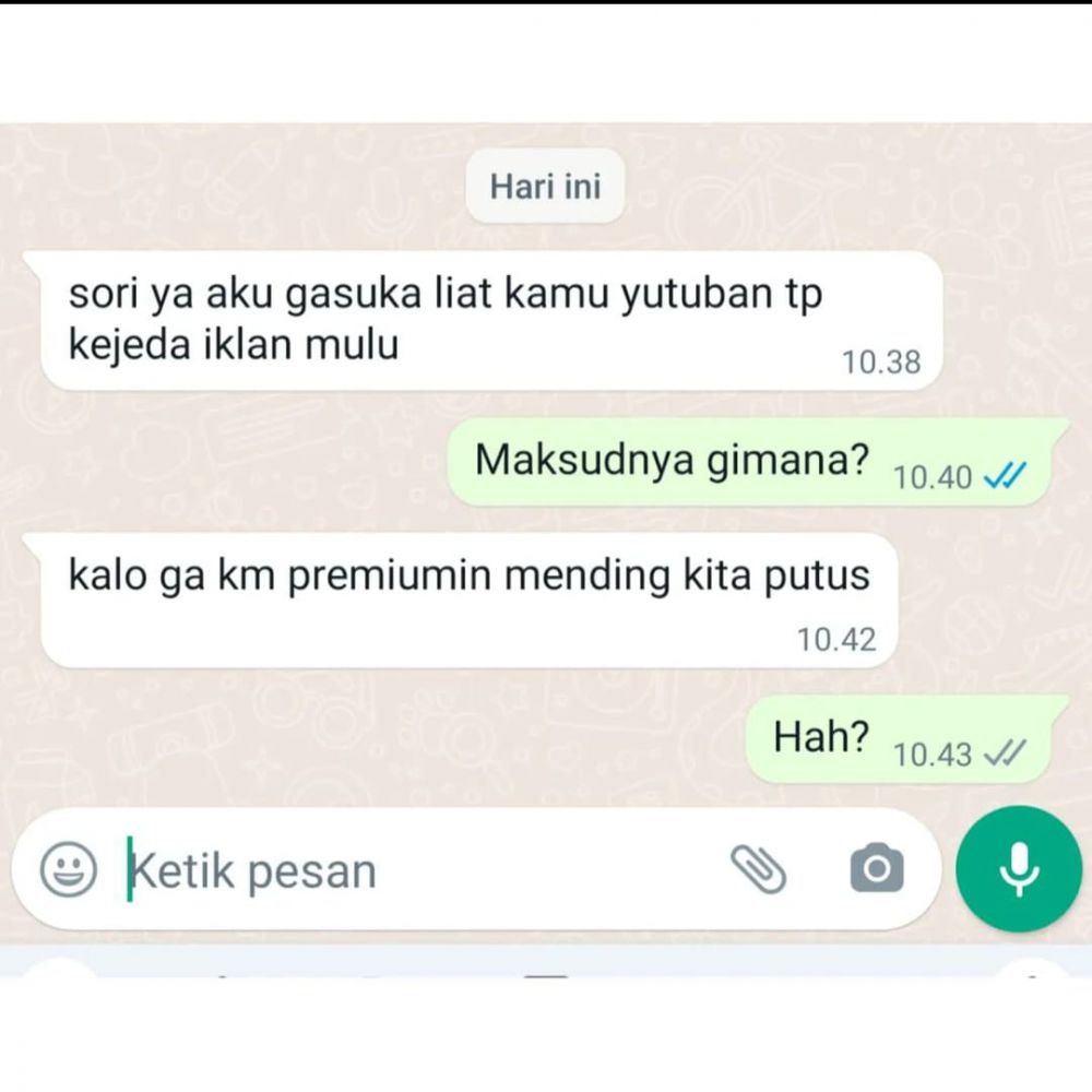 diputusin pacar alasan nyeleneh diputusin pacar alasan nyeleneh