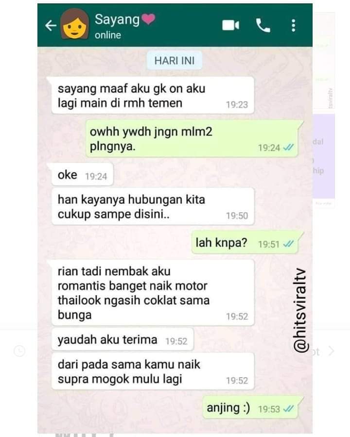 diputusin pacar alasan nyeleneh diputusin pacar alasan nyeleneh