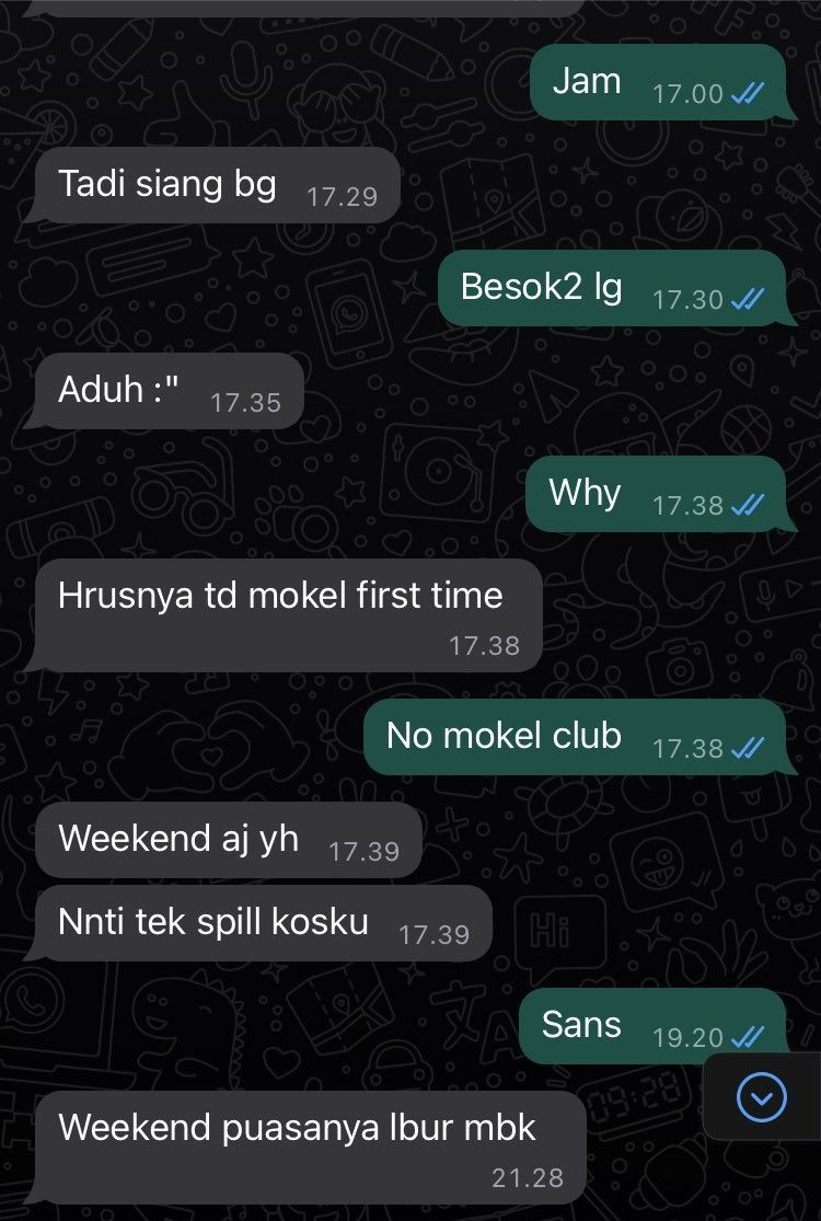chat lucu batal puasa berbagai sumber