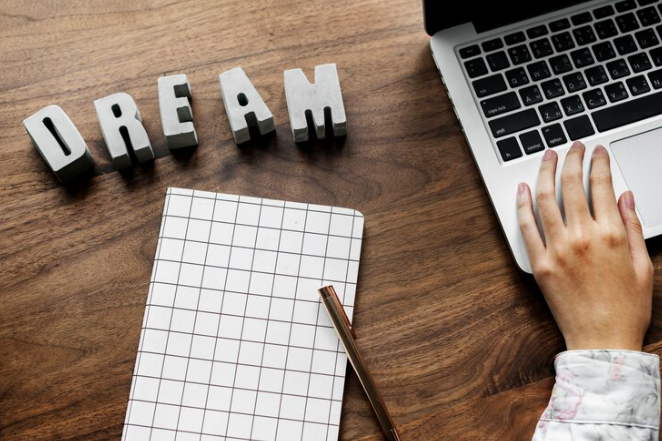 Dream Quotes bahasa Inggris freepik.com